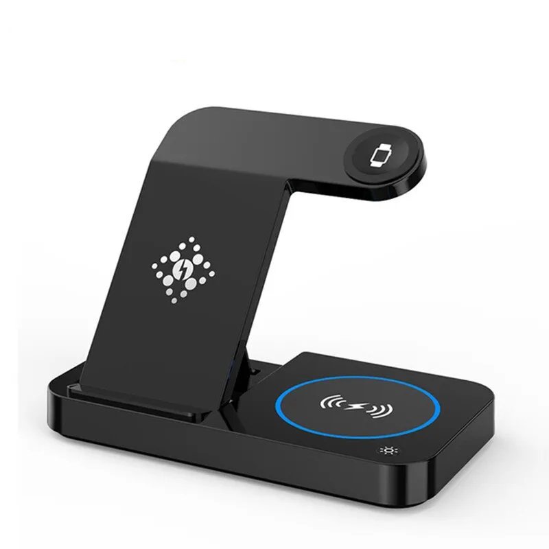 4 in 1 Schnelle Kabellose Ladestation für iPhone 13 14 15 und Apple Watch 7/6, Samsung Galaxy S21 S22 S23 S24 und Galaxy Watch Smartphone Lade Statio online kaufen günstig bestellen