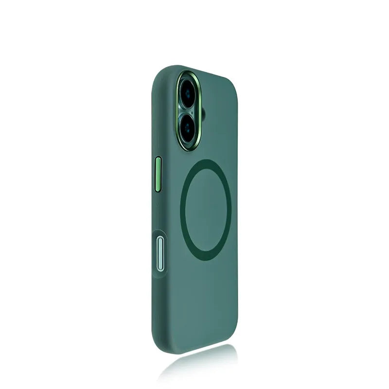iPhone 16/ Pro/ Plus/ Pro Max - MagSafe Silikon Schutz Hülle, Staubdicht