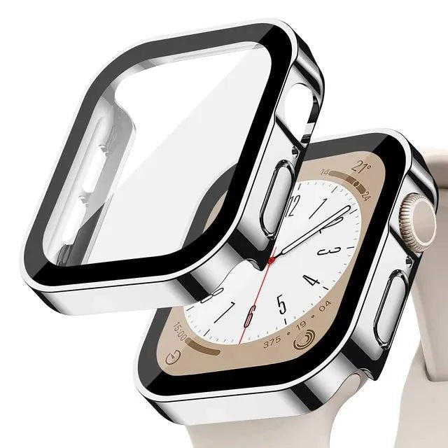 Apple Watch 7/ 8 / Ultra - Display Glas + Gehäuse Schutz Hülle, 45mm, 41mm, 49mm 47191488954710|47191488987478|47191489020246 online kaufen günstig bestellen