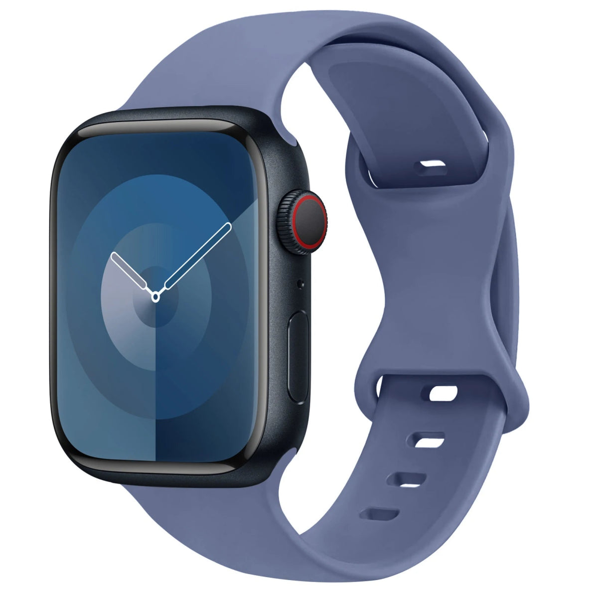 Apple Watch - Trend Silikon Armband für 5 6 7 8 9 - 38 bis 49 mm - Ultra SE Apple Watch 5 6 7 8 9 ersatz armband neu trend schön online bestellen kaufen super silikon blau Smartwatch Armband online kaufen günstig bestellen