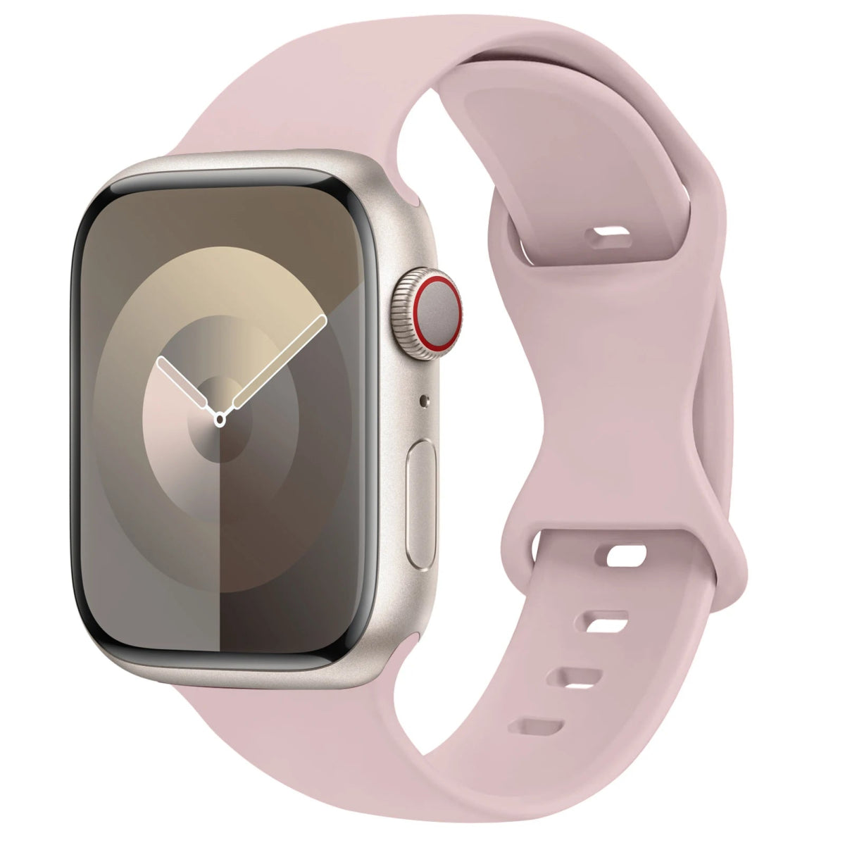 Apple Watch - Trend Silikon Armband für 5 6 7 8 9 - 38 bis 49 mm - Ultra SE Apple Watch 5 6 7 8 9 ersatz armband neu trend schön online bestellen kaufen super silikon rosa rose Smartwatch Armband online kaufen günstig bestellen
