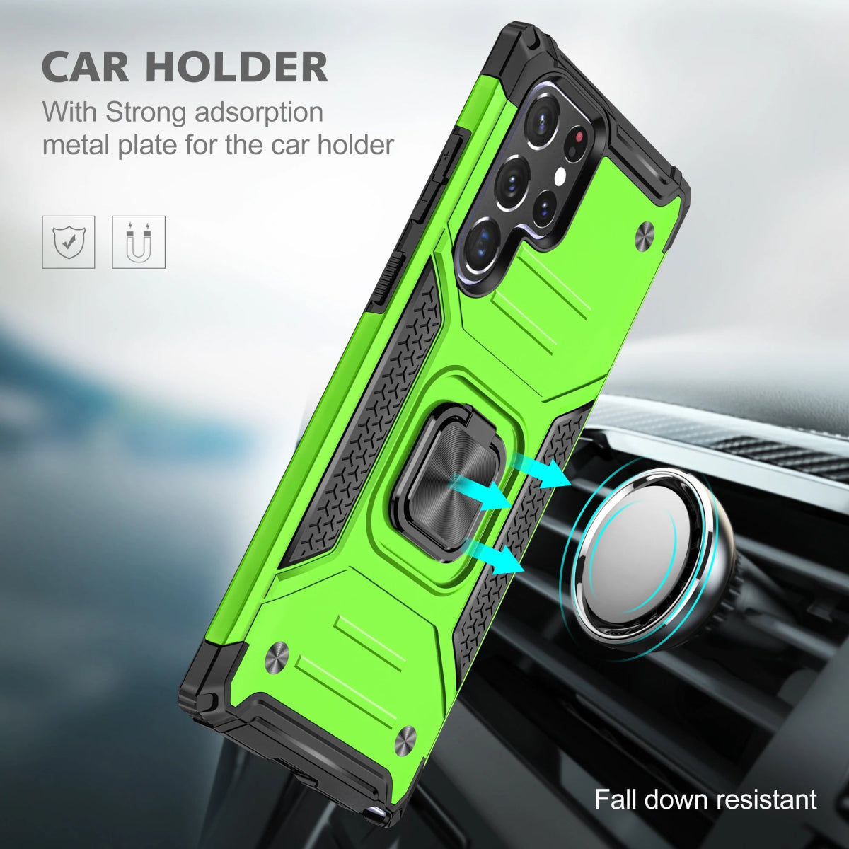 Galaxy A14/ A15 - Schutz Hülle Rüstung, Stoßfest Bumper mit Magnet Galaxy A15 A14 Militärische Tarnung, Stoßfeste Schutzhülle mit Ständer bumper case stoßfest sicher robust bumper magsafe neu online günstig kaufen bestellen Handy Schutz Hülle online kaufen günstig bestellen