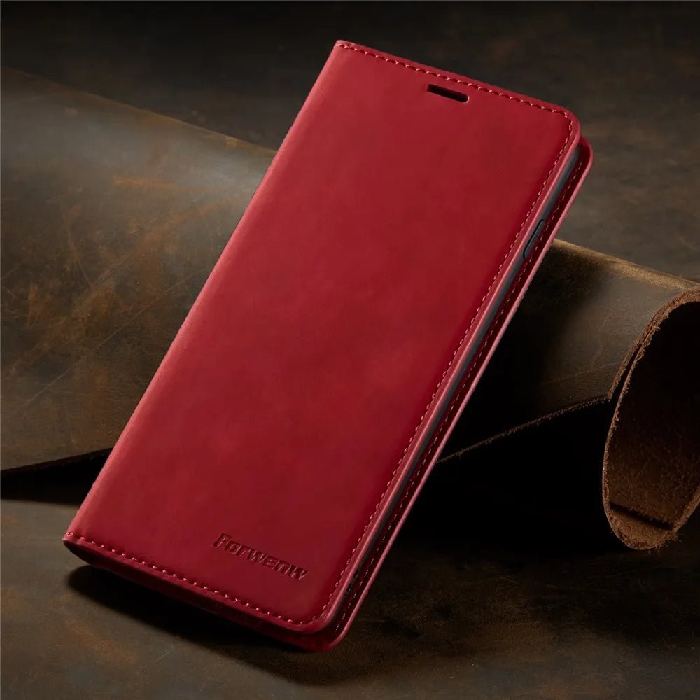 Galaxy A54/ A53/ A52 Ultra - Lederoptik Brieftasche Flip 47179071226198|47179071258966|47179071291734 online kaufen günstig bestellen