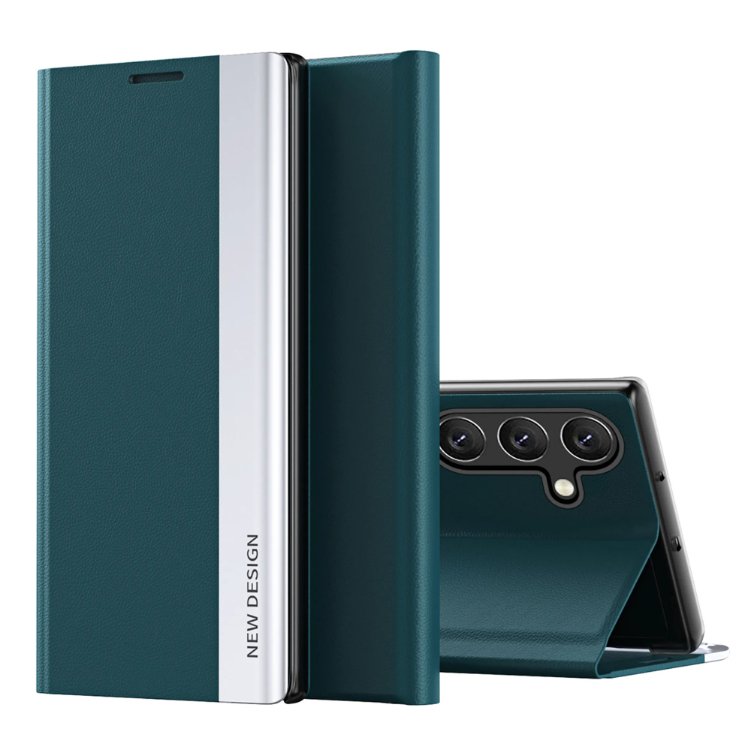 Galaxy A54/ A53 - Magnetisch Luxus Kunstleder Hülle Flip mit Display Abdeckung Handy Hülle online kaufen günstig bestellen