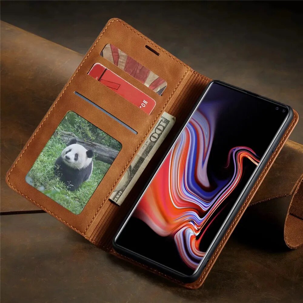 Galaxy S21/ S21 FE/ S21 Plus/ S21 Ultra - Lederoptik Brieftasche Flip online kaufen günstig bestellen