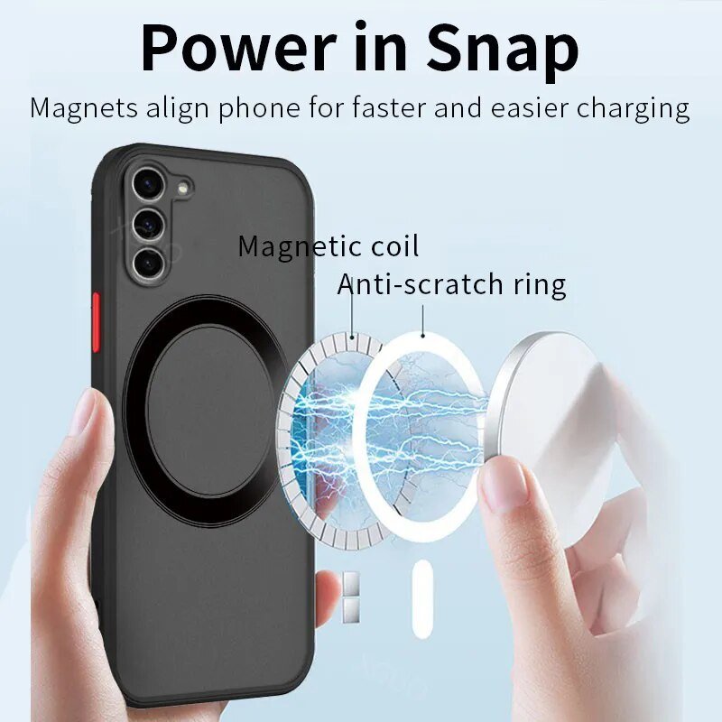 Galaxy S22/ S22 Plus/ S22 Ultra - Case - Wireless Charge Galaxy S22/ S22 Plus/ S22 Ultra - Case - Wireless Charge - Handy Held 24 online kaufen günstig bestellen