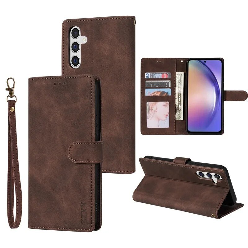 Galaxy S22/ S22 Plus/ S22 Ultra - Flip Card Slot Wallet Leather Case 47159741645142|47159741677910|47159741710678 online kaufen günstig bestellen