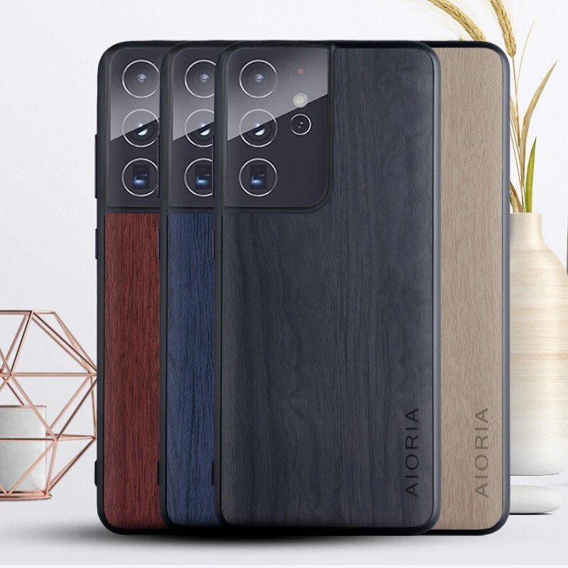 Galaxy S22/ S22 Plus/ S22 Ultra - Hülle Holz - Struktur, PU - Lederoptik Soft Cover Funda Case Galaxy S22/ S22 Plus/ S22 Ultra - Hülle Holz - Struktur, PU - Leder Soft Cover Funda Case - Handy Held 24 online kaufen günstig bestellen