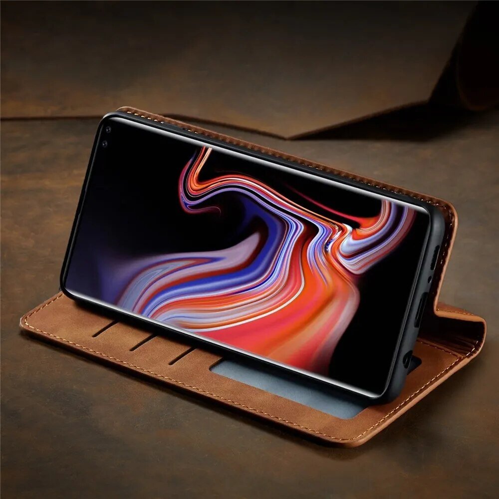 Galaxy S22/ S22 Plus/ S22 Ultra - Lederoptik Brieftasche Flip online kaufen günstig bestellen