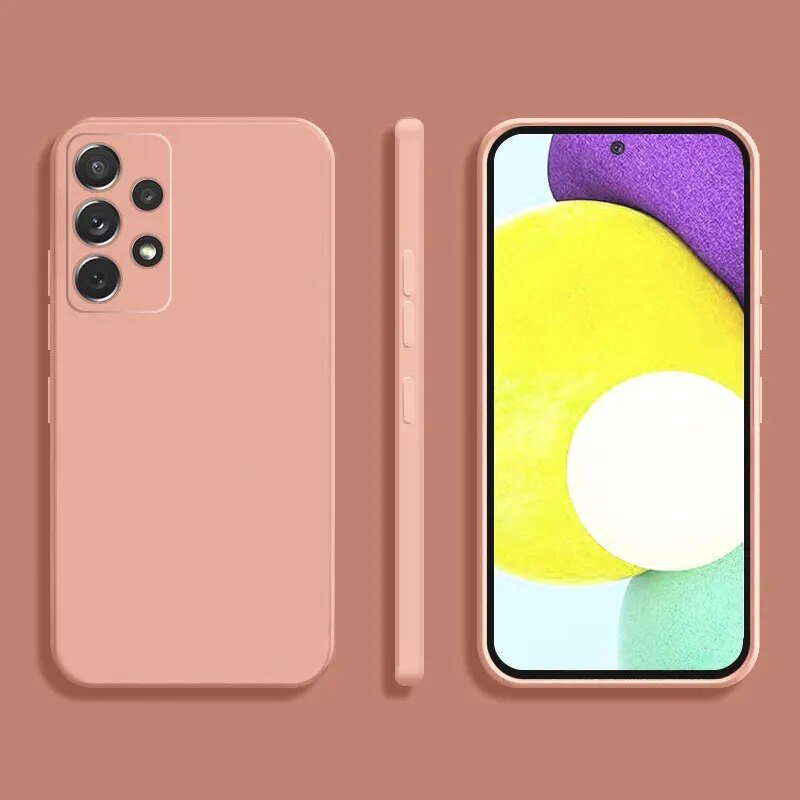 Galaxy S22/ S22 Ultra - Slim Soft Cover Square Candy Silicone Phone Case 47144249065814|47144249098582 online kaufen günstig bestellen