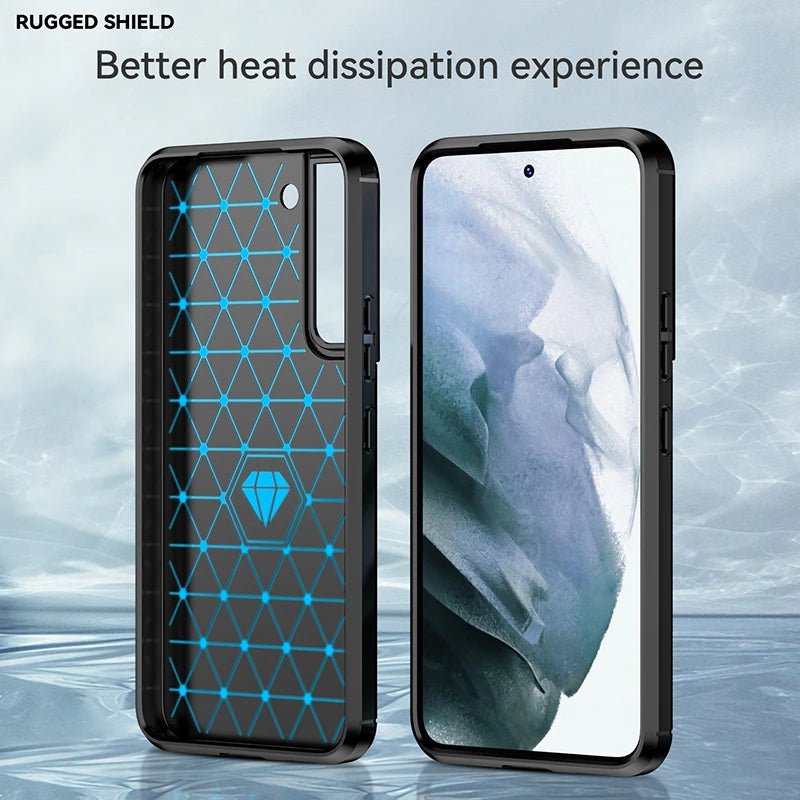 Galaxy S23/ S23 Plus/ S23 Ultra - Carbon Fiber TPU Weiche Handy Hülle online kaufen günstig bestellen