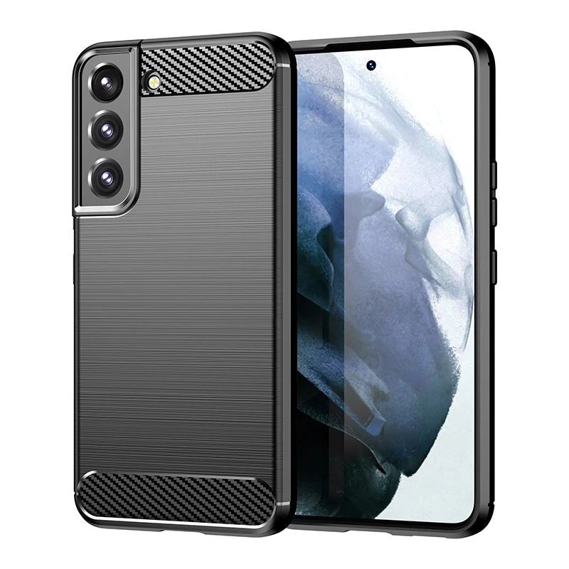 Galaxy S23/ S23 Plus/ S23 Ultra - Carbon Fiber TPU Weiche Handy Hülle 47199723848022|47199723880790|47199723913558 online kaufen günstig bestellen
