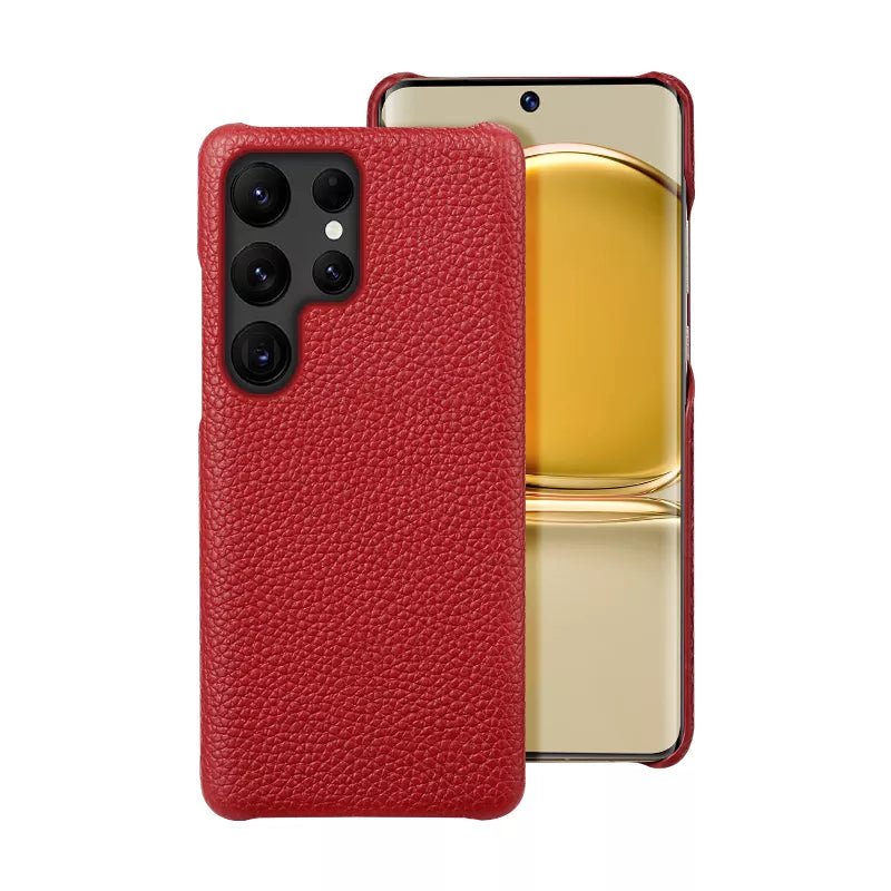 Galaxy S23/ S23 Plus/ S23 Ultra - Elegante Lederoptik Schutz Hülle Stoßfest Handy Hülle online kaufen günstig bestellen