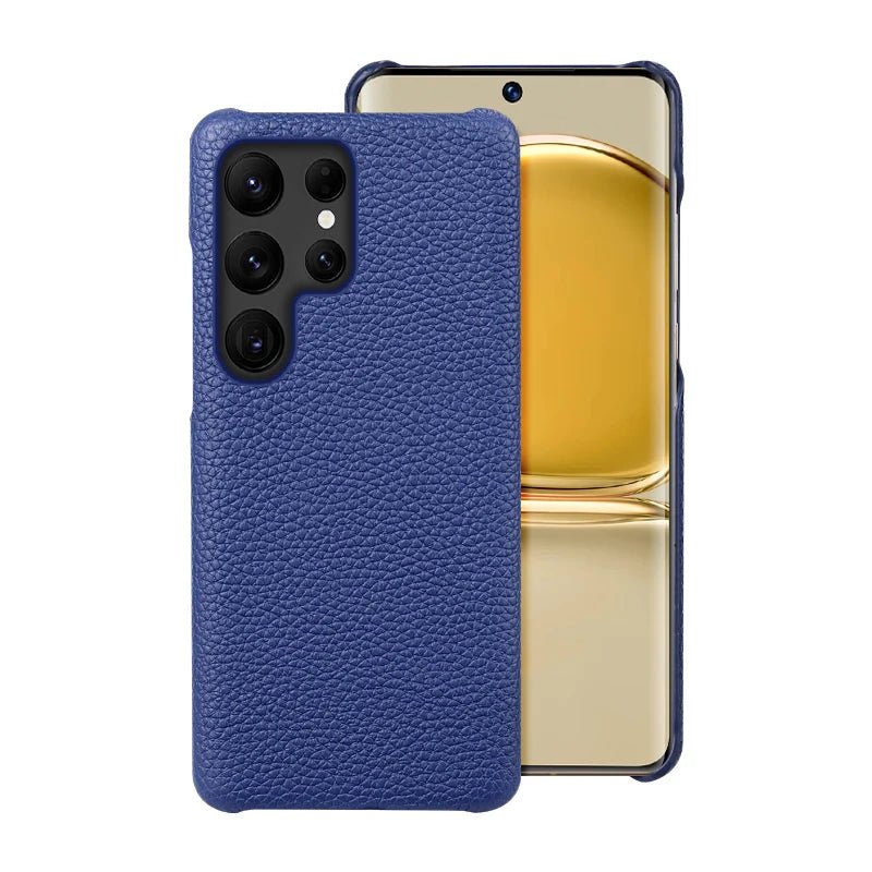 Galaxy S23/ S23 Plus/ S23 Ultra - Elegante Lederoptik Schutz Hülle Stoßfest Handy Hülle online kaufen günstig bestellen