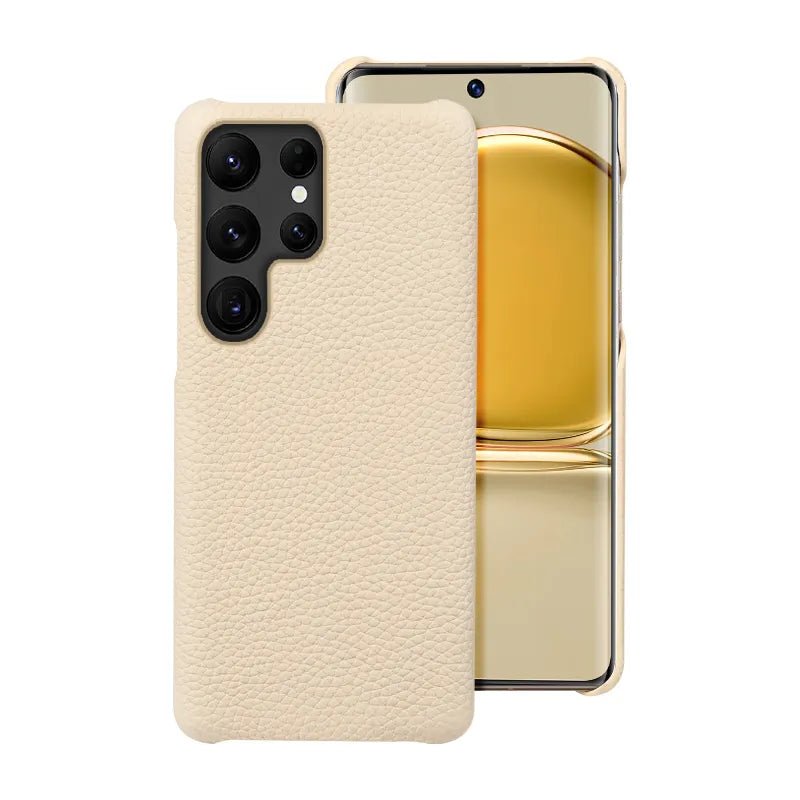 Galaxy S23/ S23 Plus/ S23 Ultra - Elegante Lederoptik Schutz Hülle Stoßfest Handy Hülle online kaufen günstig bestellen