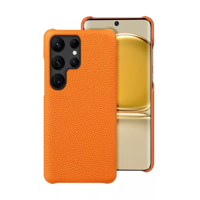 Galaxy S23/ S23 Plus/ S23 Ultra - Elegante Lederoptik Schutz Hülle Stoßfest Handy Hülle online kaufen günstig bestellen