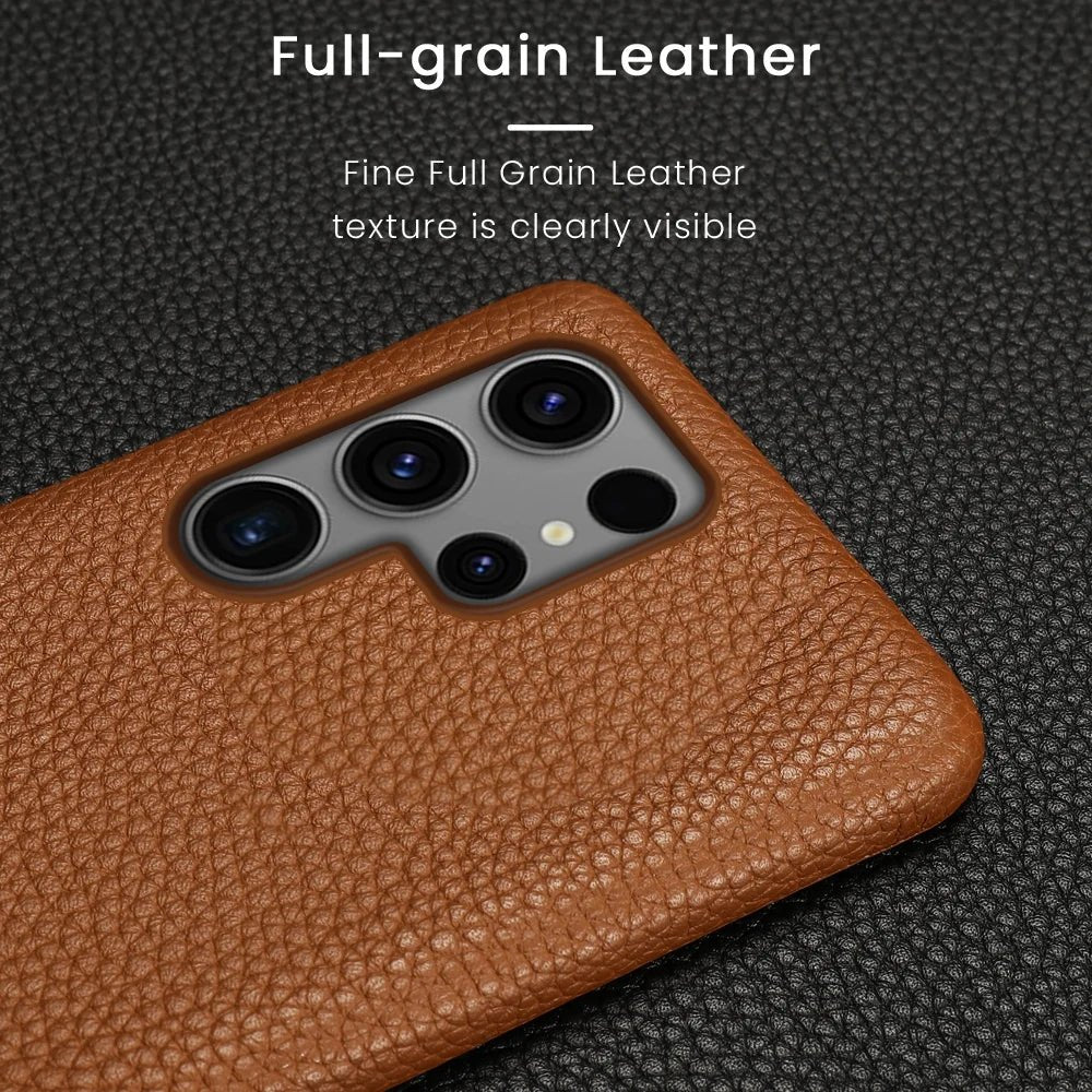 Galaxy S23/ S23 Plus/ S23 Ultra - Elegante Lederoptik Schutz Hülle Stoßfest Handy Hülle online kaufen günstig bestellen