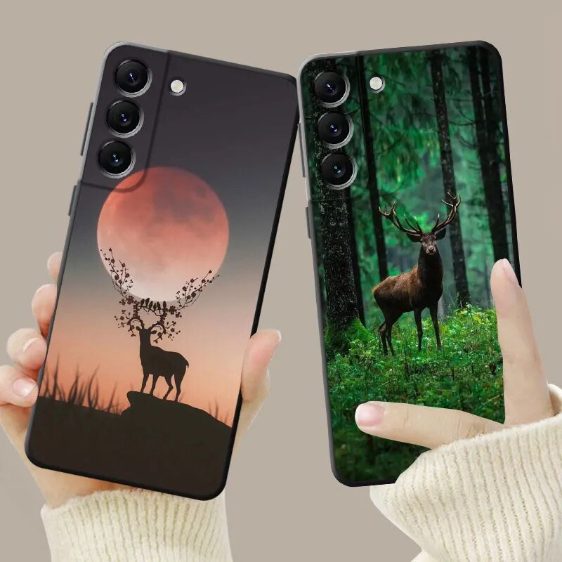Galaxy S23/ S23 Plus/ S23 Ultra - Forest Animal Deer Hunting Camo Case Cover Galaxy S23/ S23 Plus/ S23 Ultra - Forest Animal Deer Hunting Camo Case Cover - Handy Held 24 online kaufen günstig bestellen