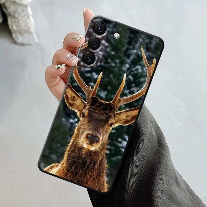 Galaxy S23/ S23 Plus/ S23 Ultra - Forest Animal Deer Hunting Camo Case Cover 47157290697046|47157290729814|47157290762582 online kaufen günstig bestellen