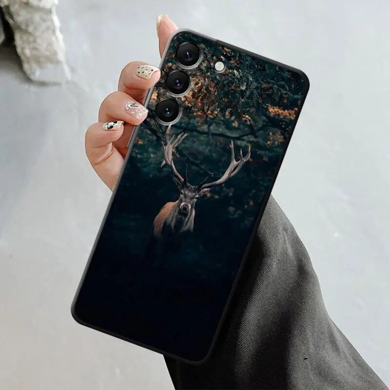 Galaxy S23/ S23 Plus/ S23 Ultra - Forest Animal Deer Hunting Camo Case Cover 47157290500438|47157290533206|47157290565974 online kaufen günstig bestellen