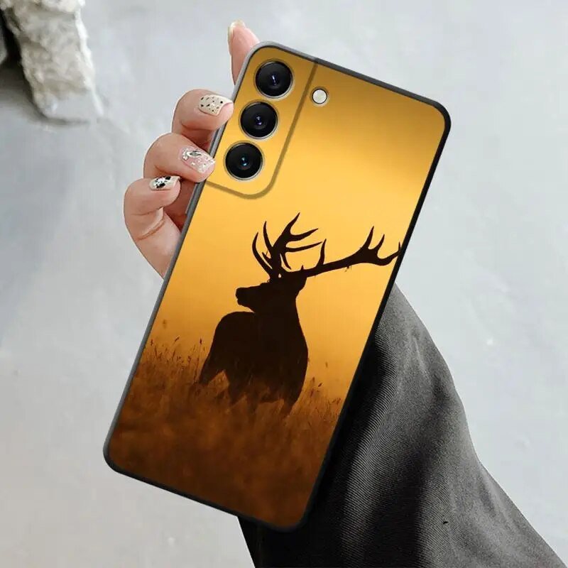 Galaxy S23/ S23 Plus/ S23 Ultra - Forest Animal Deer Hunting Camo Case Cover 47157290598742|47157290631510|47157290664278 online kaufen günstig bestellen