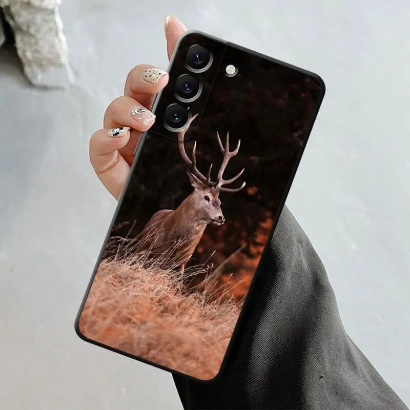 Galaxy S23/ S23 Plus/ S23 Ultra - Forest Animal Deer Hunting Camo Case Cover 47157291090262|47157291123030|47157291155798 online kaufen günstig bestellen