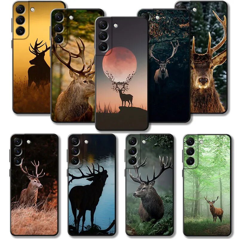 Galaxy S23/ S23 Plus/ S23 Ultra - Forest Animal Deer Hunting Camo Case Cover Galaxy S23/ S23 Plus/ S23 Ultra - Forest Animal Deer Hunting Camo Case Cover - Handy Held 24 online kaufen günstig bestellen