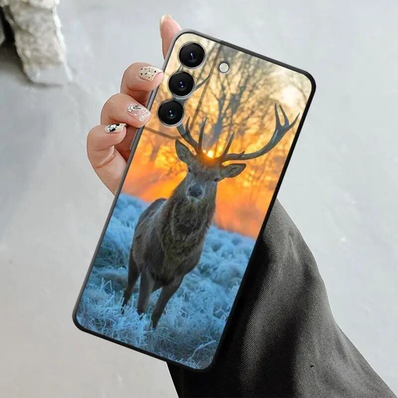 Galaxy S23/ S23 Plus/ S23 Ultra - Forest Animal Deer Hunting Camo Case Cover 47157291188566|47157291221334|47157291254102 online kaufen günstig bestellen
