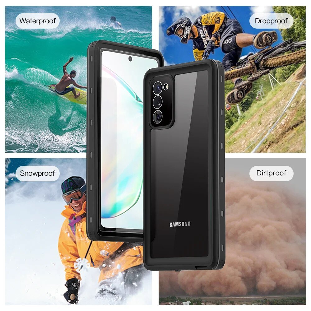 Galaxy S23/ S23 Plus/ S23 Ultra - IP68 Waterproof Case Outdoor Swimming Phone Cover Galaxy S23/ S23 Plus/ S23 Ultra - IP68 Waterproof Case Outdoor Swimming Phone Cover - Handy Held 24 online kaufen günstig bestellen