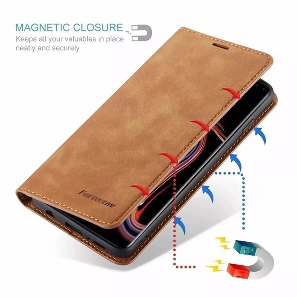 Galaxy S23/ S23 Plus/ S23 Ultra - Lederoptik Brieftasche Flip Hülle mit Kartenfach Samsung Galaxy S23 Plus Ultra Schutz Hülle neu Trend Modern Günstig Bestellen Kaufen Schwarz Leder Kartenfach Handy Schutz Hülle online kaufen günstig bestellen