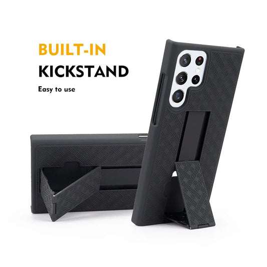 Galaxy S23/ S23 Ultra/ S23 Plus - 2 in 1 Armor Case with Waist Belt Clip Galaxy S23/ S23 Ultra/ S23 Plus - 2 in 1 Armor Case with Waist Belt Clip - Handy Held 24 online kaufen günstig bestellen