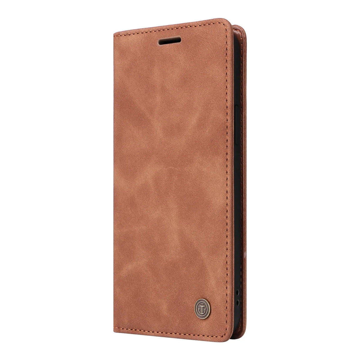 Galaxy S24/ S24 Plus/ S24 Ultra - Klapp Schutz Hülle, Magnetische Abdeckung mit Kartenfach Samsung Galaxy S24 Plus Ultra Schutz Hülle neu Trend Modern Günstig Bestellen Kaufen Leder Kartenfach Magsafe magnetisch braun Handy Schutz Hülle online kaufen günstig bestellen