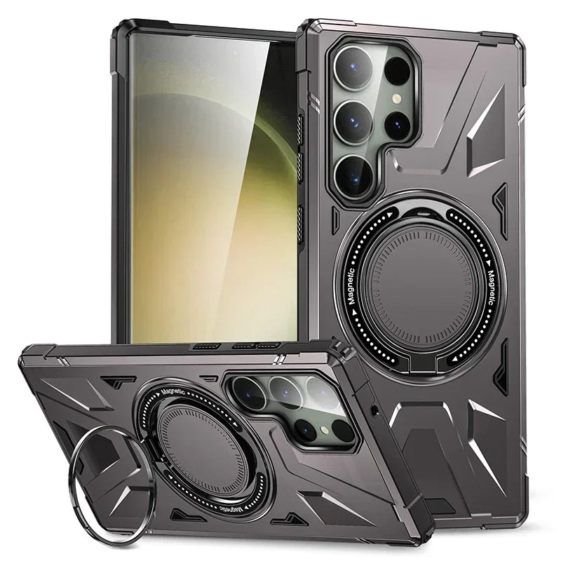 Galaxy S24/ S24 Plus/ S24 Ultra - MagSafe Robuste Schutz Hülle Bumper, Stoßfest 48333403455830|48333403619670|48333403685206 Handy Schutz Hülle online kaufen günstig bestellen