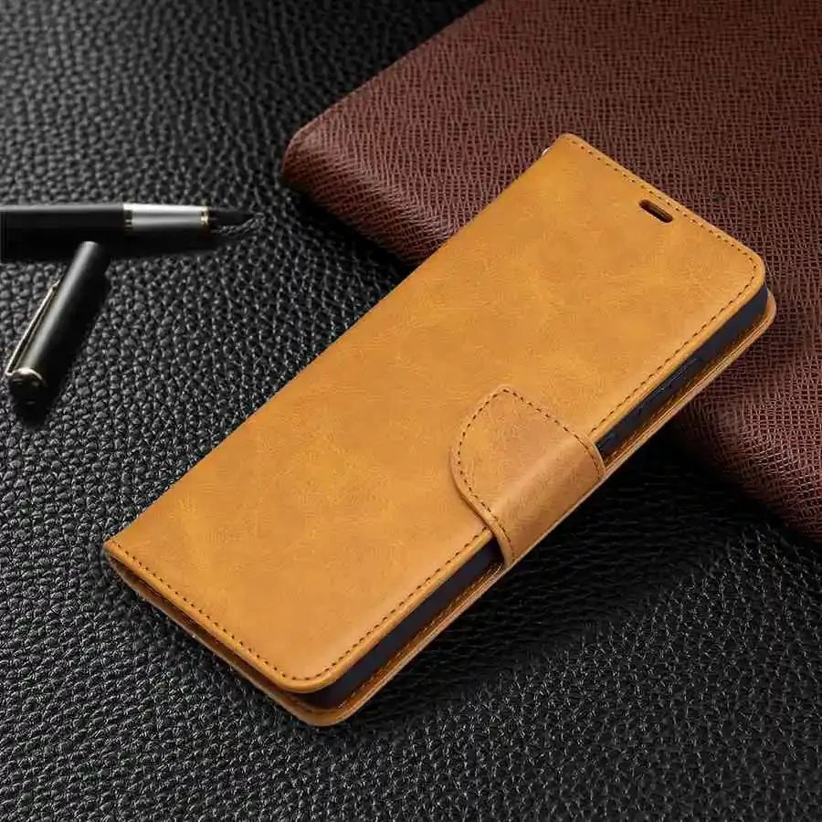 Galaxy S24/ S24 Plus/ S24 Ultra - Schutz Hülle Brieftasche mit Kartenfach Samsung Galaxy S24 Plus Ultra Schutz Hülle neu Trend Modern Günstig Bestellen Kaufen Leder Kartenfach Magsafe magnetisch flip case cover schutz kaufen gelb Handy Schutz Hülle online kaufen günstig bestellen
