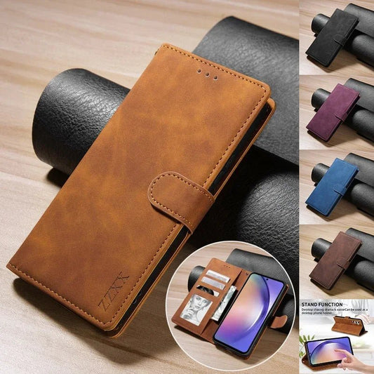 Galaxy S25/ S25 Plus/ S25 Ultra - Lederoptik Schutz Hülle mit Kartenfach Galaxy S25/ S25 Plus/ S25 Ultra - Lederoptik Schutz Hülle mit Kartenfach Handy Schutz Hülle online kaufen günstig bestellen