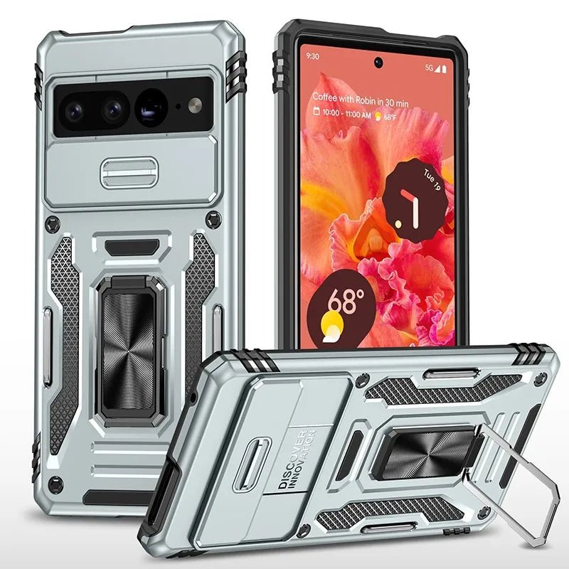 Goodle Pixel 7/ 7 Pro/ 7 A/ 8/ 8 Pro - Ganzkörper Robuste Militärische Hülle Bumüer 47507717652822|47507717685590|47507717718358|47507717751126|47507717783894|47507717980502|47507718013270|47507718046038|47507718078806|47507718111574 Handy Hülle online kaufen günstig bestellen