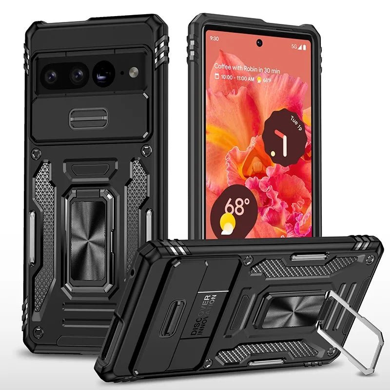 Goodle Pixel 7/ 7 Pro/ 7 A/ 8/ 8 Pro - Ganzkörper Robuste Militärische Hülle Bumüer 47507717325142|47507717357910|47507717390678|47507717423446|47507717456214 Handy Hülle online kaufen günstig bestellen