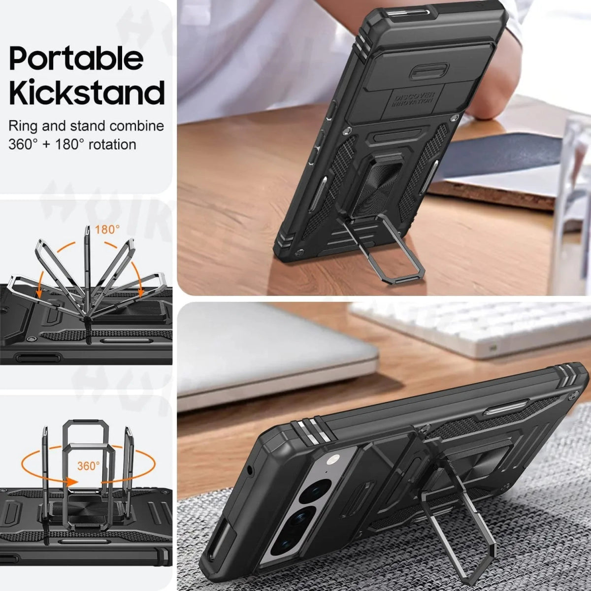 Goodle Pixel 7/ 7 Pro/ 7 A/ 8/ 8 Pro - Ganzkörper Robuste Militärische Hülle Bumüer Handy Hülle online kaufen günstig bestellen