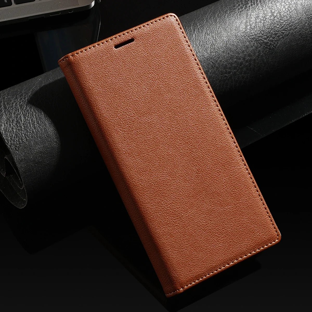 Google Pixel 7/ 7 Pro/ 7 A/ 8/ 8 A/ 8 Pro - PU Lederoptik Schutz Hülle mit Kartenfach, Magnetisch google pixel 7 pro 7 a 8 pro 8 a elegante moderne business leder schutz hülle cover case flip magnetisch abdeckung neu online günstig kaufen bestellen mit kartenfach displayschutz braun Handy Schutz Hülle online kaufen günstig bestellen