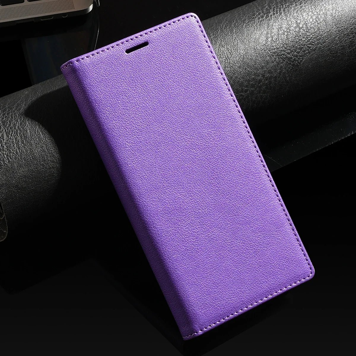 Google Pixel 7/ 7 Pro/ 7 A/ 8/ 8 A/ 8 Pro - PU Lederoptik Schutz Hülle mit Kartenfach, Magnetisch google pixel 7 pro 7 a 8 pro 8 a elegante moderne business leder schutz hülle cover case flip magnetisch abdeckung neu online günstig kaufen bestellen mit kartenfach displayschutz lila Handy Schutz Hülle online kaufen günstig bestellen