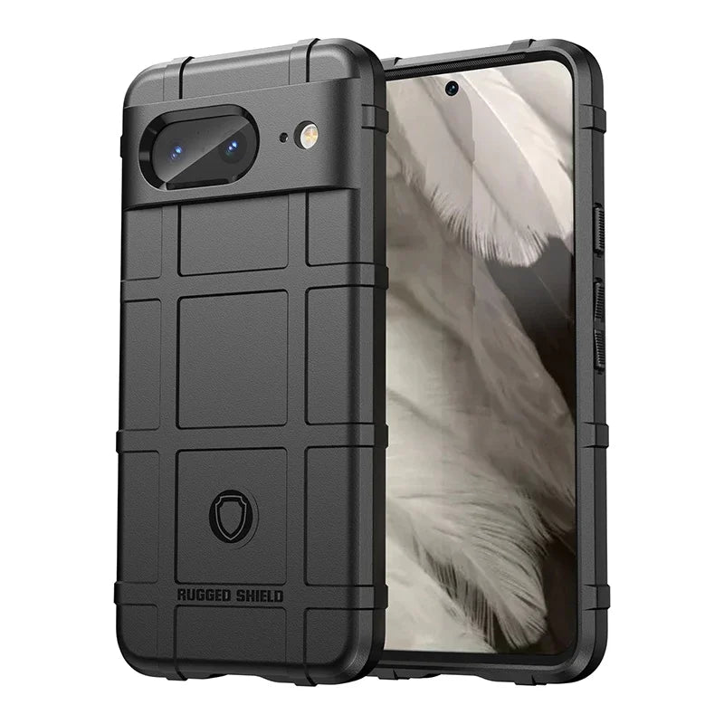 Google Pixel 7/ 7 Pro/ 7 A/ 8/ 8 A/ 8 Pro - Robuste Schild Schutz Hülle, Bumper Protect Kratzfest, Stoßfest google pixel 7 pro 7 a 8 pro 8 a Rüstung robuste schild kratzfest stoßfeste schutz hülle cover case flip magnetisch abdeckung neu online günstig kaufen bestellen bumper Handy Schutz Hülle online kaufen günstig bestellen