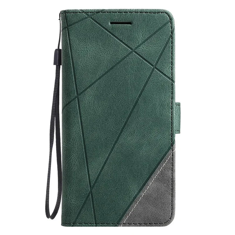 Google Pixel 7/ 7 Pro/ 7 A/ 8/ 8 Pro - PU Lederoptik Schutz Hülle mit Kartenfach, Displayschutz google pixel 7 pro 7 a 8 pro 8 a elegante moderne business leder schutz hülle cover case flip magnetisch abdeckung neu online günstig kaufen bestellen mit kartenfach clip kameraschutz displayschutz premium grün Handy Schutz Hülle online kaufen günstig bestellen
