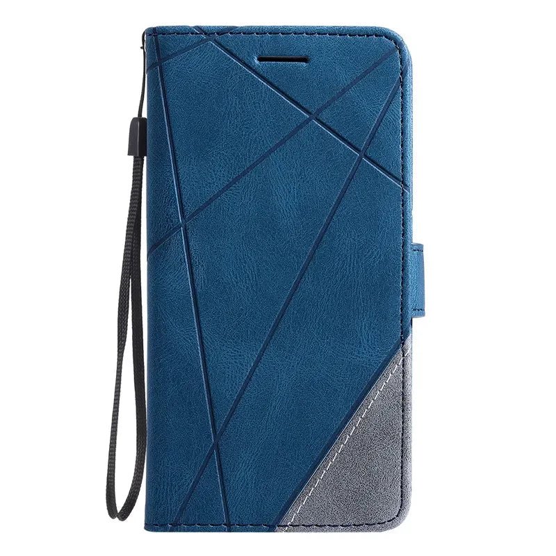 Google Pixel 7/ 7 Pro/ 7 A/ 8/ 8 Pro - PU Lederoptik Schutz Hülle mit Kartenfach, Displayschutz google pixel 7 pro 7 a 8 pro 8 a elegante moderne business leder schutz hülle cover case flip magnetisch abdeckung neu online günstig kaufen bestellen mit kartenfach clip kameraschutz displayschutz premium blau Handy Schutz Hülle online kaufen günstig bestellen