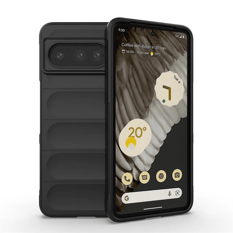 Google Pixel 7/ 7 Pro/ 7 A/ 8/ 8 Pro - Silikon Schutz Hülle, Bumper Stoßfest google pixel 7 pro 7 a 8 pro 8 a elegante moderne business Silikon tpu bumper schutz hülle cover case flip magnetisch abdeckung neu online günstig kaufen bestellen schwarz Handy Schutz Hülle online kaufen günstig bestellen