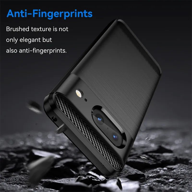 Google Pixel 8/ 8 Pro - Handyhülle Crystal Hochwertige Ultradünne Bumper Kohlefaser Schutzhülle Cover TPU Handy Hülle online kaufen günstig bestellen