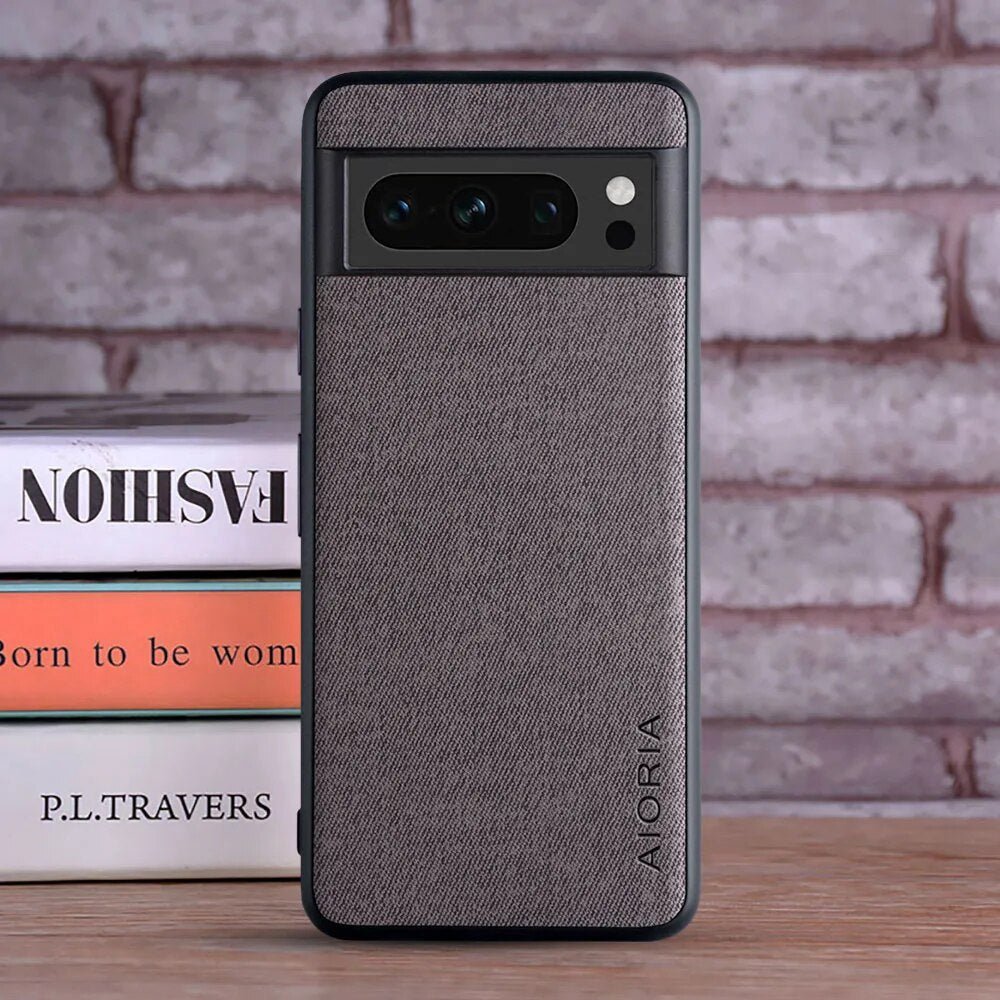 Google Pixel 8/ 8 Pro - Luxus Trend Textil Stoff Lederoptik Schutz Hülle 47185853153622|47185853186390 online kaufen günstig bestellen