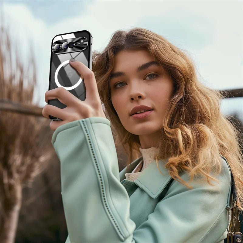 Google Pixel 9/ 9 Pro/ 9 Pro XL - Aluminium MagSafe Schutz Hülle, Stoßfest, Magnetisch Handy Schutz Hülle online kaufen günstig bestellen