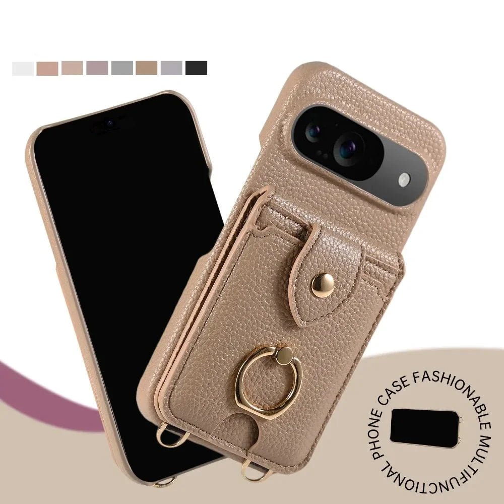 Google Pixel 9/ 9 Pro/ 9 Pro XL - Crossbody Schutz Hülle mit Brieftasche/ Kartenfach Handy Schutz Hülle online kaufen günstig bestellen