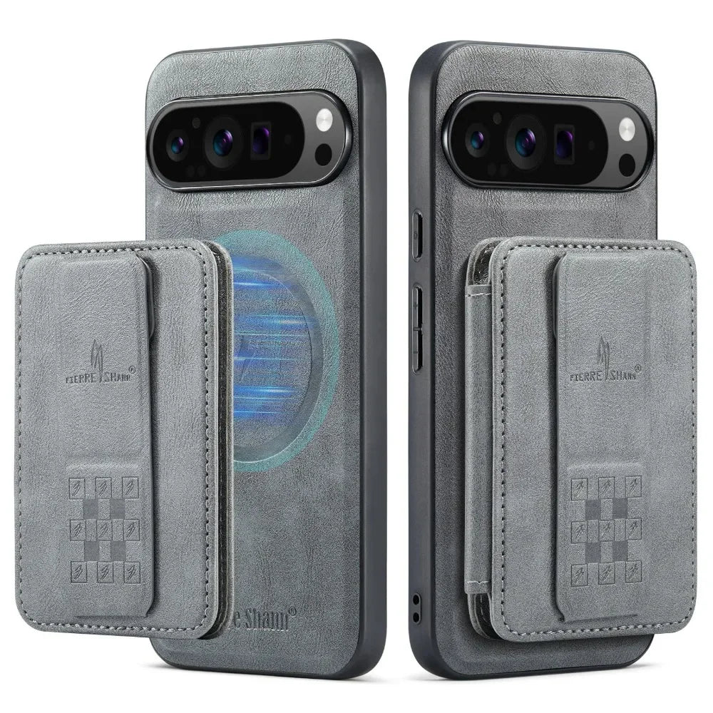 Google Pixel 9/ 9 Pro/ 9 Pro XL - MagSafe Schutz Hülle mit Portmonnaie, RFID Schutz 49286382846294|49286382879062|49286382911830 Handy Schutz Hülle online kaufen günstig bestellen