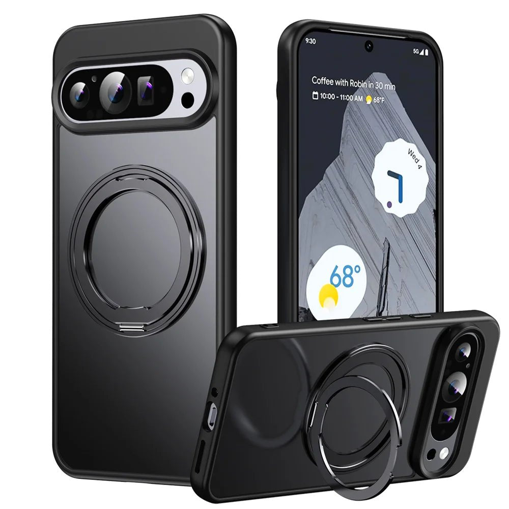 Google Pixel 9/ 9 Pro/ 9 Pro XL - MagSafe Schutz Hülle mit Ständer Ring, Stoßfest 49277335667030|49277335699798|49277335732566 Handy Schutz Hülle online kaufen günstig bestellen